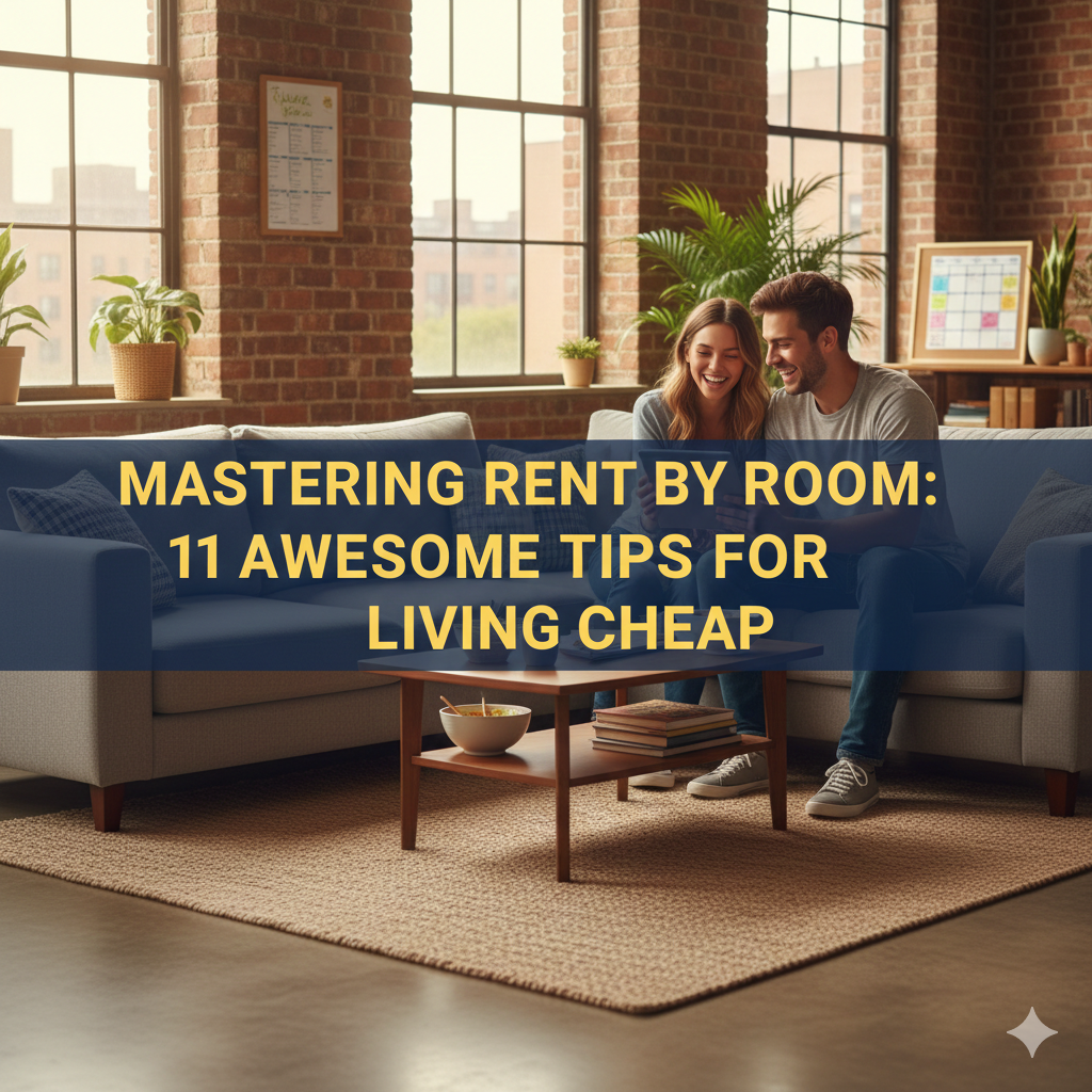 Mastering Rent by Room: 11 Awesome Tips for Living Cheap