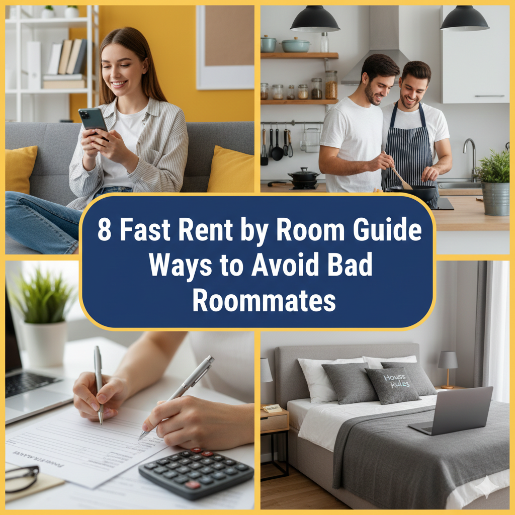 8 Fast Rent by Room Guide Ways to Avoid Bad Roommates