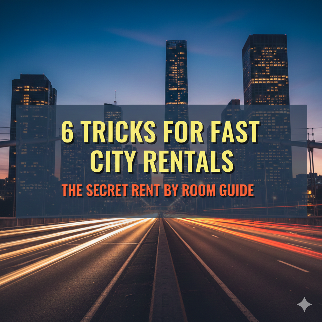 6 Tricks for Fast City Rentals: The Secret Rent by Room Guide