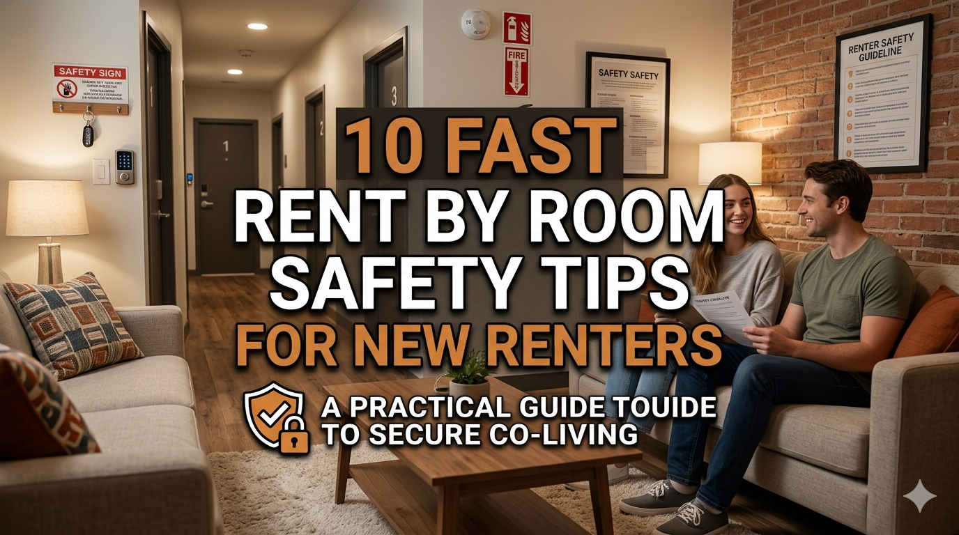 10 Fast Rent by Room Safety Tips for New Renters