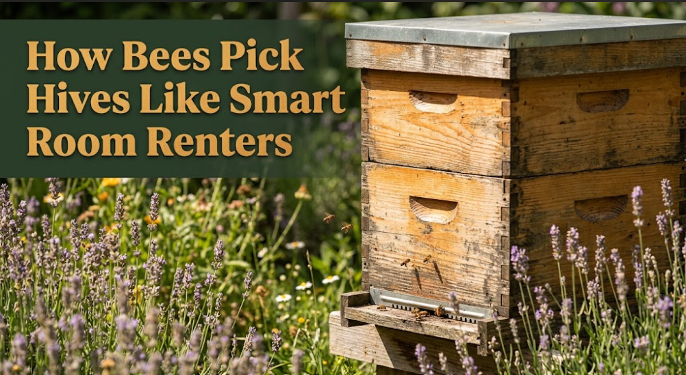 How Bees Pick Hives Like Smart Room Renters