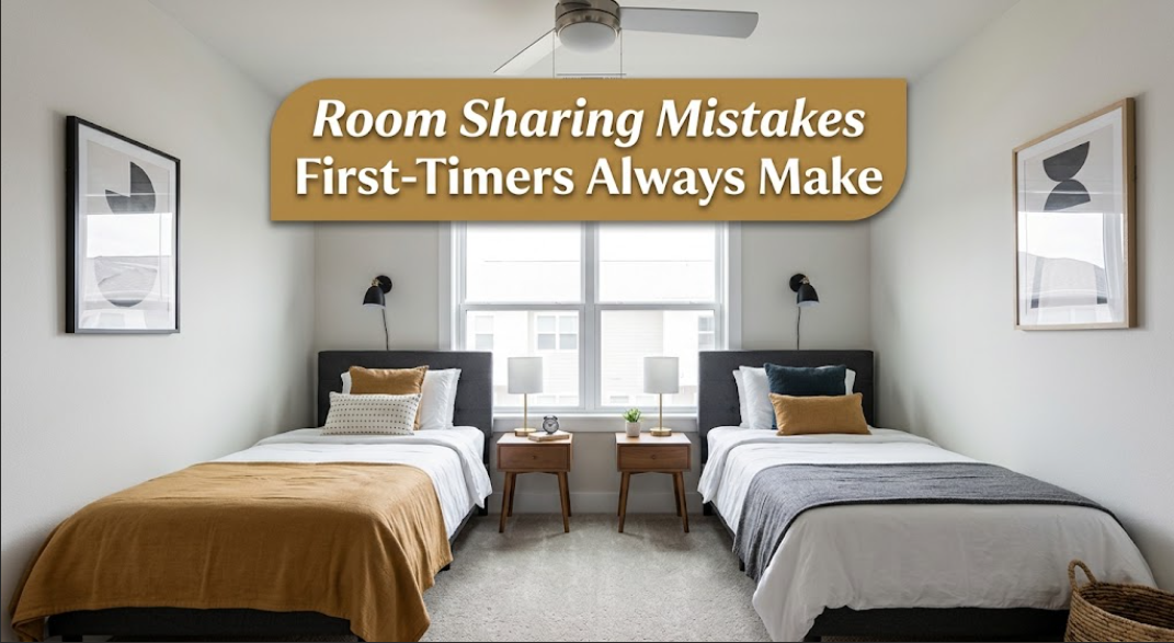 Room Sharing Mistakes First-Timers Always Make
