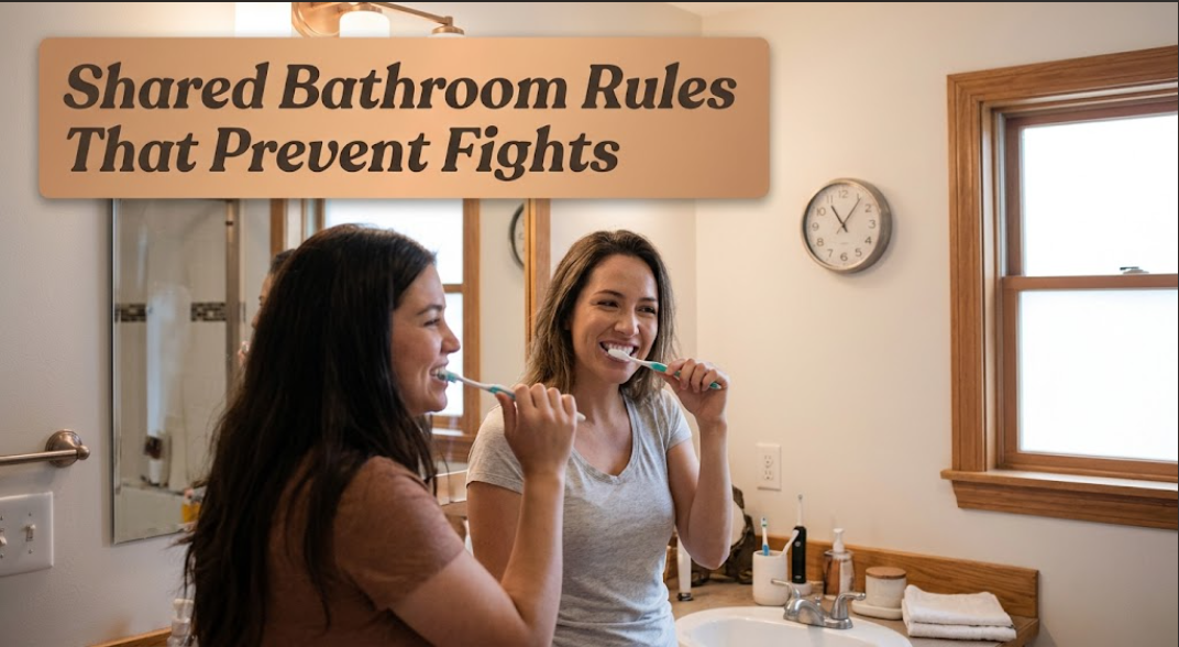 Shared Bathroom Rules That Prevent Fights